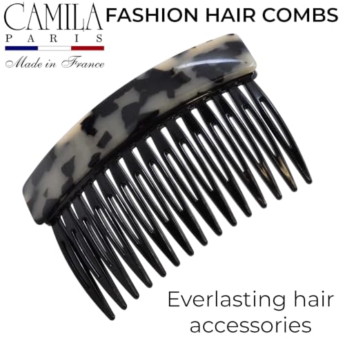 Image of Camila Paris CP3799 Hair Side Comb, 3 inch Small French Twist Hair Combs Clips