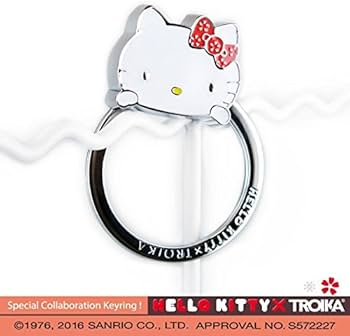 Amazon.co.jp: TROIKA (トロイカ) キーリング キティ、リング TR-KIT02