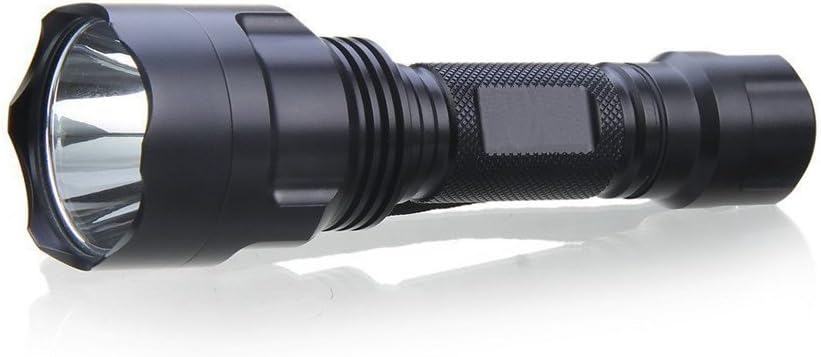 ABfire S016-T6C8 5 Modes CREE XM-L T6 LED 1000LM Flashlight Torch + 18650 Charger + 18650 Battery For Camping, Hiking, Hunting and Home Using