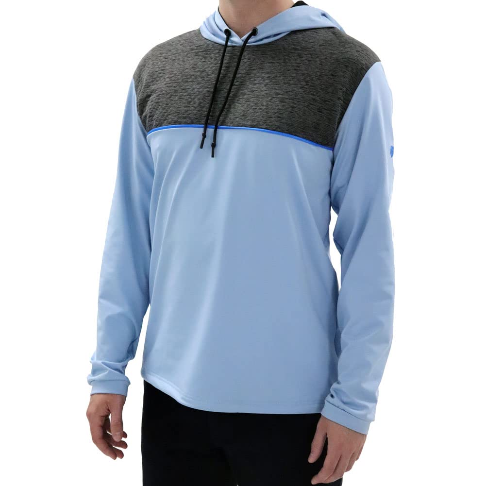 Island GREENMens Hooded Top Layer Quick Dry Moisture Wicking Golf Sweater