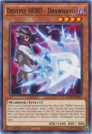 Destiny Hero - Drawhand - MP20-EN055 - Común - 1ª edición
