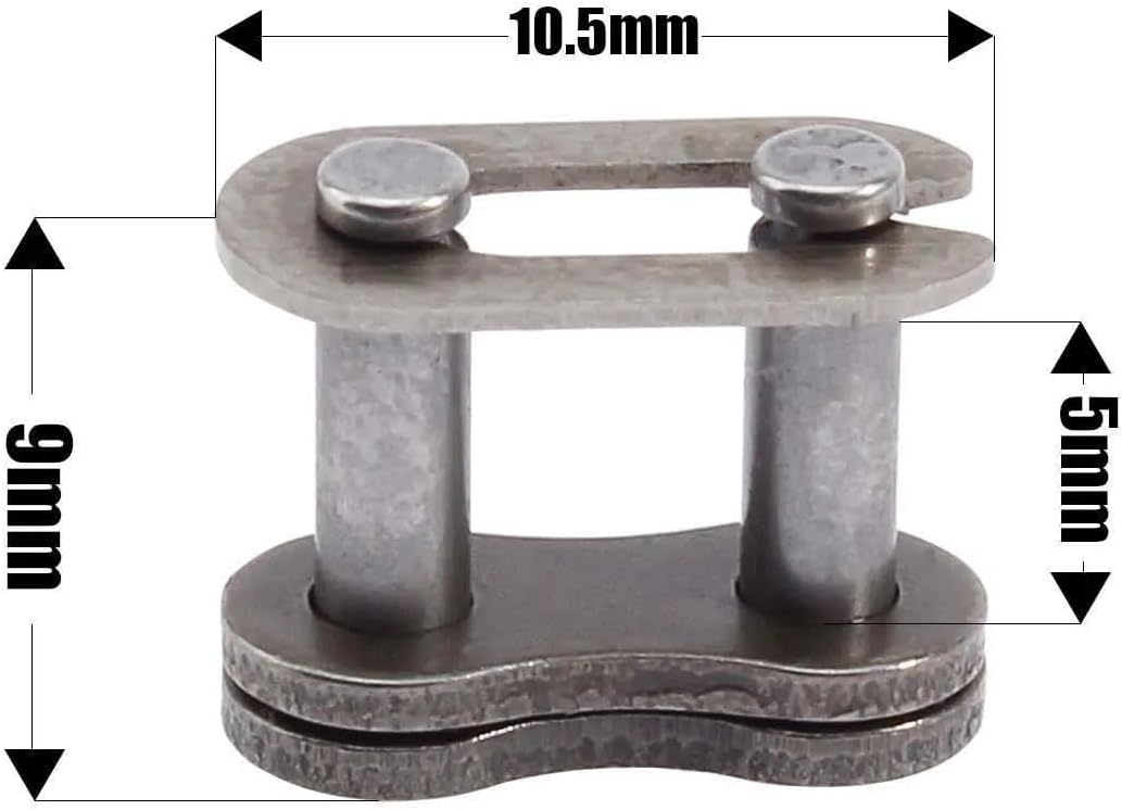 Master Link 50Pcs 25H Drive Chain Repair Master Connector Split Link for 43cc 47cc 49cc For Bicycle