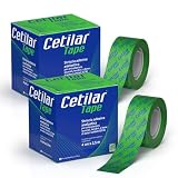 Cetilar Tape, Striscia Adesiva Anelastica, 2 confezioni CM 4 x 2,5 M