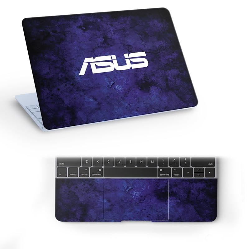 Image of Galaxsia Asus D53 Full Vinyl Laptop Skin /Sticker /Cover for 17 to 17.3 Inches Laptops Laminated-Removable-HD Quality Compatible for Hp-Dell-Sony-Lenovo-Asus etc.(16.5x11 Inches)