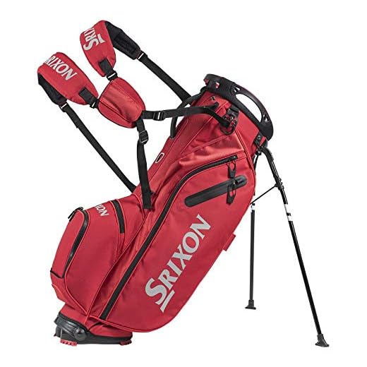 Srixon Z85 - Bolsa de golf con soporte, color rojo