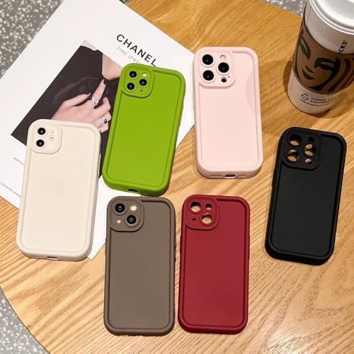 Image of Puxicu Slim Case for iPhone 16E, Enhanced Camera Protection, Shockproof Skin-Friendly Touch Soft Case Cover for iPhone 16E Phone 6.1 inch, White