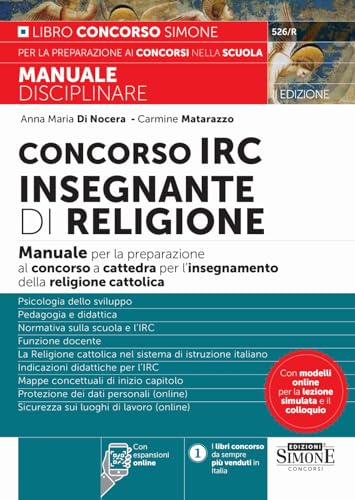 Manuale Disciplinare Concorso IRC Insegnante di Religione - Manuale per la preparazione al concorso a cattedra per l'insegnamento della religione cattolica