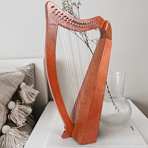 Lotkey MI3822-LUS Harp, Lotkey 19 Strings Lyre Harp thumb #6