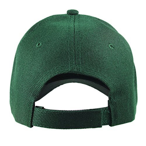 Image of Gelante Plain Blank Baseball Caps Adjustable Back Strap Wholesale Lot 6 Pack