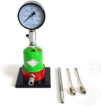 Manual Injector Nozzle Tester -Diesel Fuel Injector Checker Nozzle Testing Tool Pressure Tester 60Mpa
