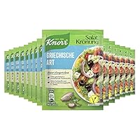 Knorr Salatkrönung Griechische Art für leckeres Salatdressing mit natürlichen Zutaten* 15x 52 ml