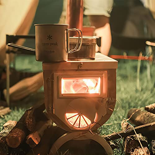 Change Moore Lightweight Tent Stove, Tent Wood Stove With Chimney Pipes, Backpacking Wood Stove, Camping Wood Stove Portable For Tent, Camping Tent Stove For Cooking, Backpacking, Hunting, Camping #TOP3