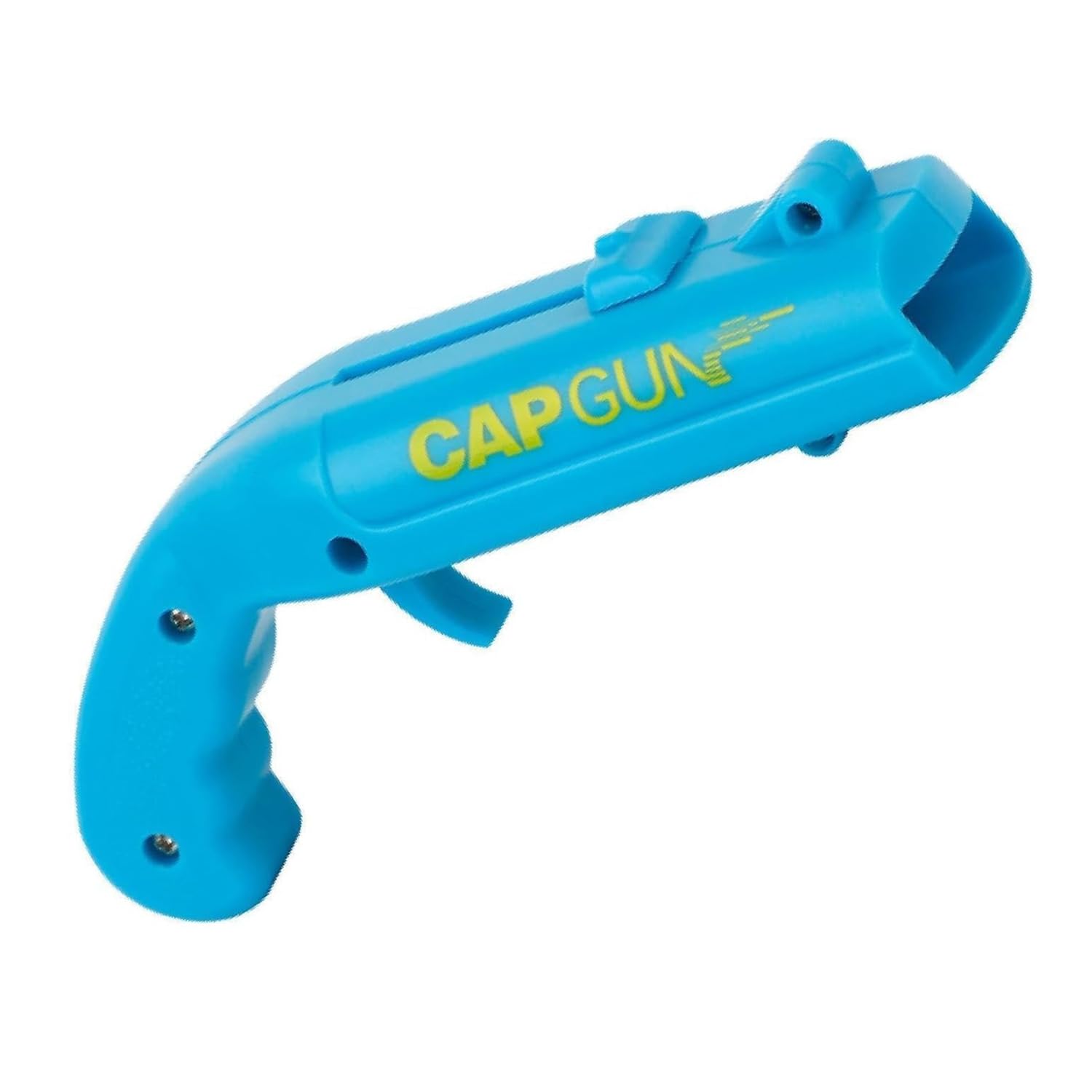 Cap Gun Bottle Opener,Funny Cap Gun Bottle Opener Launcher Shooter,Novelty Pistol Style Bottle Opener, Creative Drinking Game Tool for Home Bar Party,Unique Fun Gifts for Men/Husband/Father (Blue)
