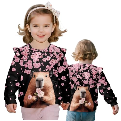 Girl Sweatshirt Clothes Thick Kids Long Sleeve Fashion Pullover Tops Clothes Loose Crewneck Sweatshirts2