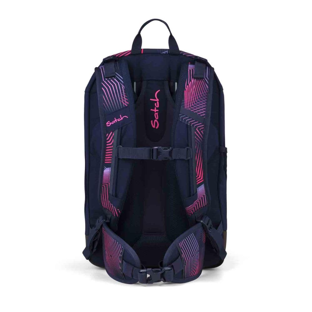 Satch Air Schulrucksack Set 3tlg. inkl. Sportbeutel (Seismic Pink)