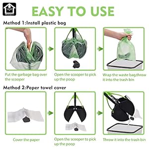 Pooper Scooper Portable Dog Pooper Scooper with Long Handle Foldable Pooper Scooper for Large Medium Dogs with Bag Attachment Easy to Use Perfect for Grass Dirt Gravel green  Cucciolini Doodles Pooper scooper portable dog pooper scooper with long handle foldable pooper scooper for large medium dogs with bag attachment easy to use perfect for grass dirt gravel green   cucciolini doodles