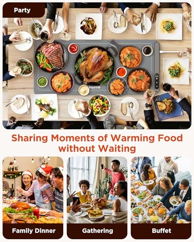 image for FEPPO Food Warming Mat, (XXL 36