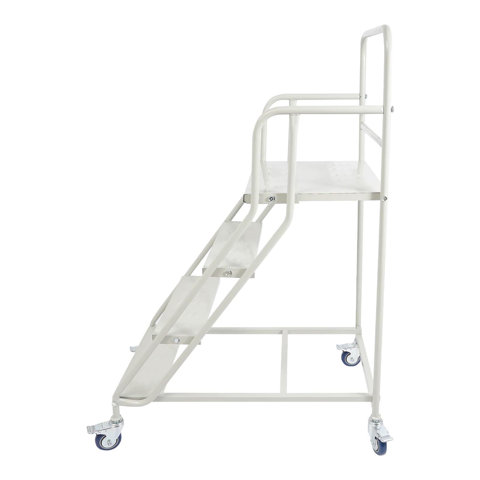 Escalera mecánica de 4 peldaños, escalera con ruedas, escalera industrial y de almacén | Escalera mecánica para personas mayores de 60 x 100 x 100 cm, para hogares, almacenes, tiendas