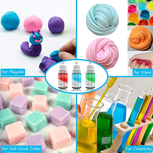 18 Color Bath Bomb Soap Dye With Shrink Wrap Bags - Food Grade Skin Safe Coloring For Diy Bath Bomb Making, Handmade Soaps, Crafts (18 Color + Shrink Wrap Bags) #TOP5