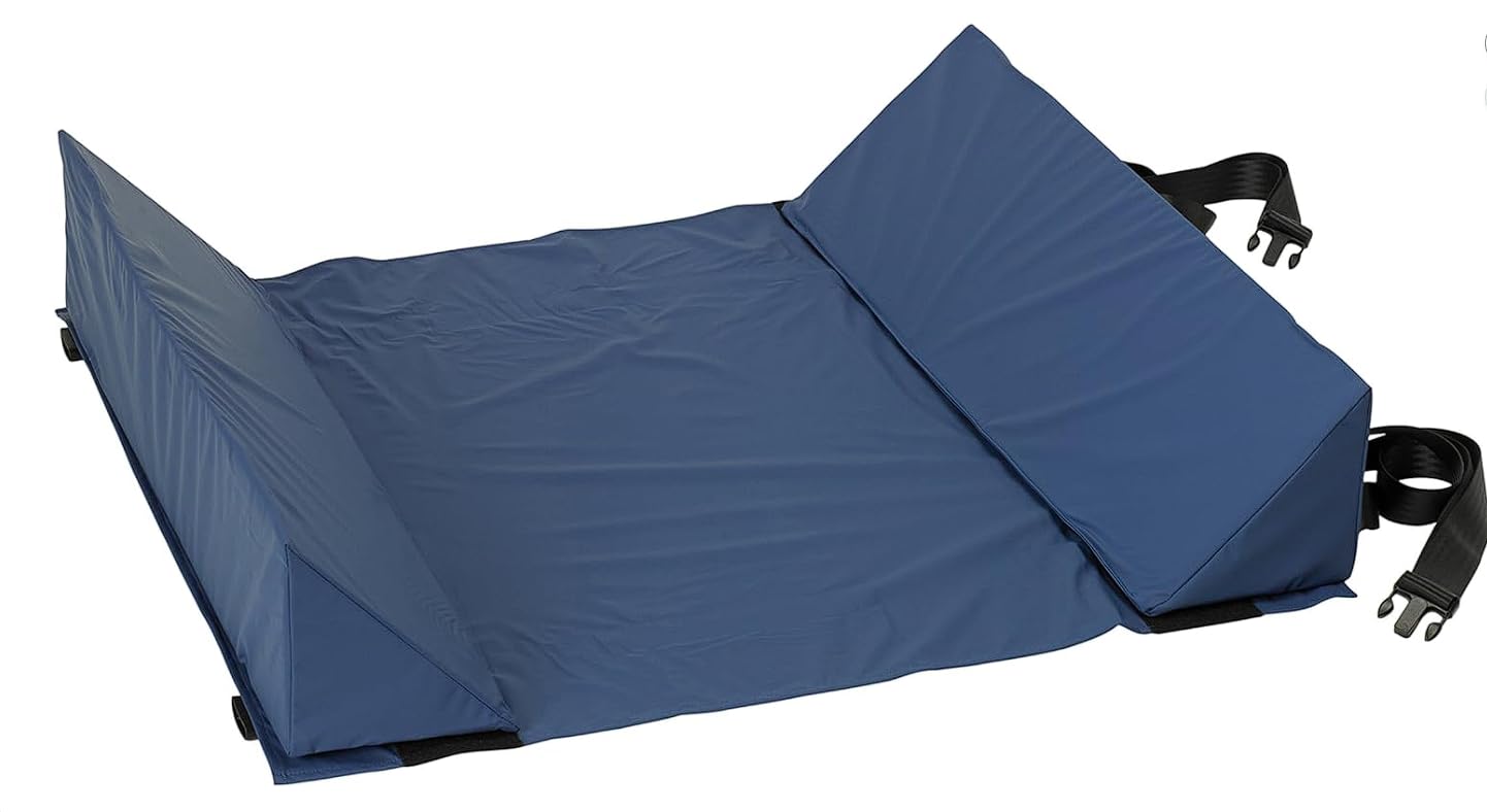 Bed Side Wedges with Single Wipe Clean Draw Sheet - Sesigned to Prevent Falls out of Beds Without Rails (With VAT Relief)