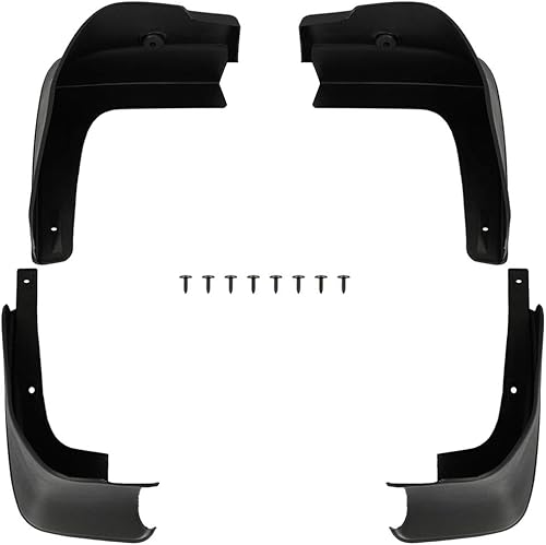 Miniatura 8 de ECCPP Aletas de barro delanteras y traseras para Toyota Corolla 2007 2008 2009 2010 2011 2012 2013