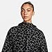 Nike Dri-FIT Reflective Print Women's Running Jacket (US, Alpha, Medium, Regular, Regular, Black)