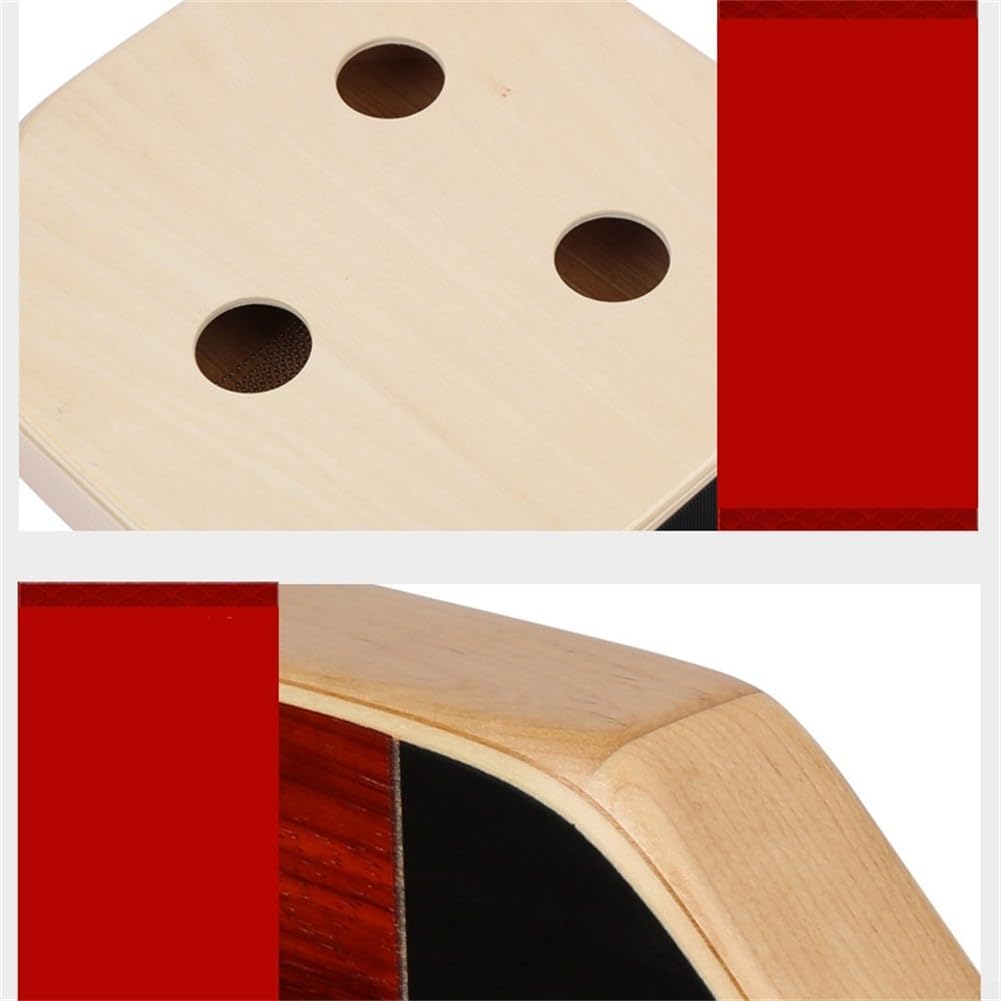 Caja de Cajon Portátil y Compacta para Viajes, Con Bolsa de Transporte, Cómodo para Tocar, Instrumento de Percusión de Mano, Para Acampar, Fácil de Llevar