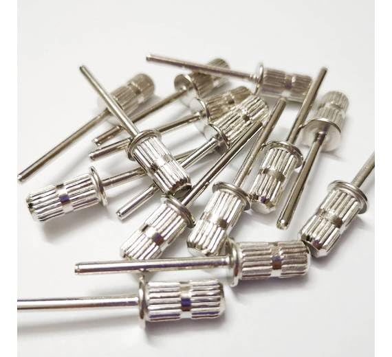 LALILL Mandrel Cap Carrier for Sanding Sleeves 2.35 mm - Sanding Cap Holder, Sanding Cap Carrier - Accessories for Manicure and Pedicure - Metal Carrier for Nail Cutter image 5