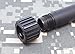Down Range Products 9mm M13.5 x 1 Left Hand Barrel Thread Protector. Black. Grooved #4006