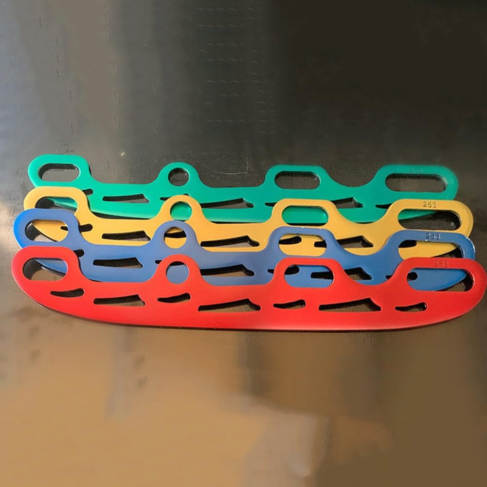 Zoegneer 2 lame per pattinaggio su ghiaccio, pattini da ghiaccio, in acciaio, accessori per pattini da ghiaccio (grande argento)