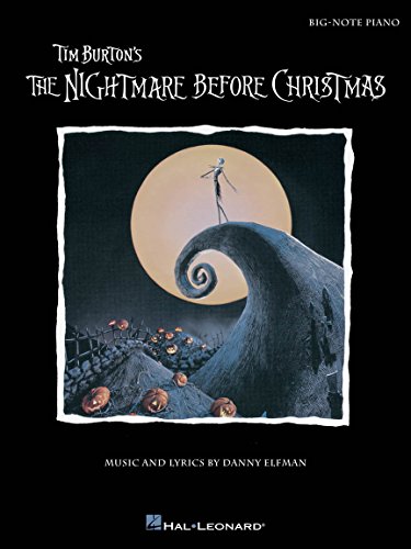 Tim Burtons: The Nightmare Before Christmas - Big Note Piano