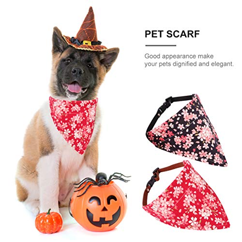 POPETPOP 2 Unid. Coleira Bandana CÃ£o Bandanas Cachecol TriÃ¢ngulo Cachecol AcessÃ³rios para CÃ£es G