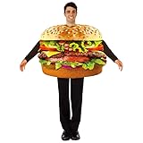 Hamburger Burger Halloween Easter Costume Cosplay Outfit Fancy Dress