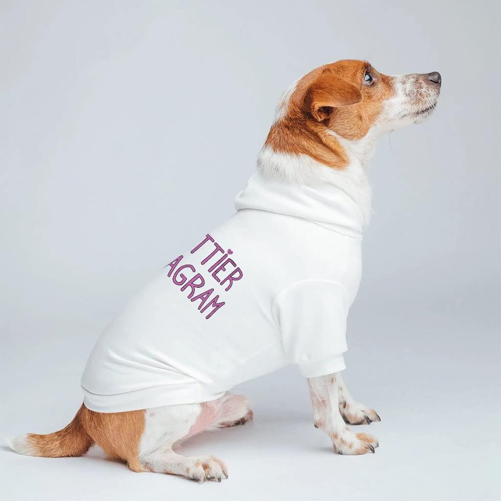 I'm Prettier Dog Hoodie - Quotes Printed - Social Media - Black, 2XL
