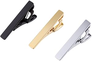 Men's Tie Clip Set for Skinny Ties