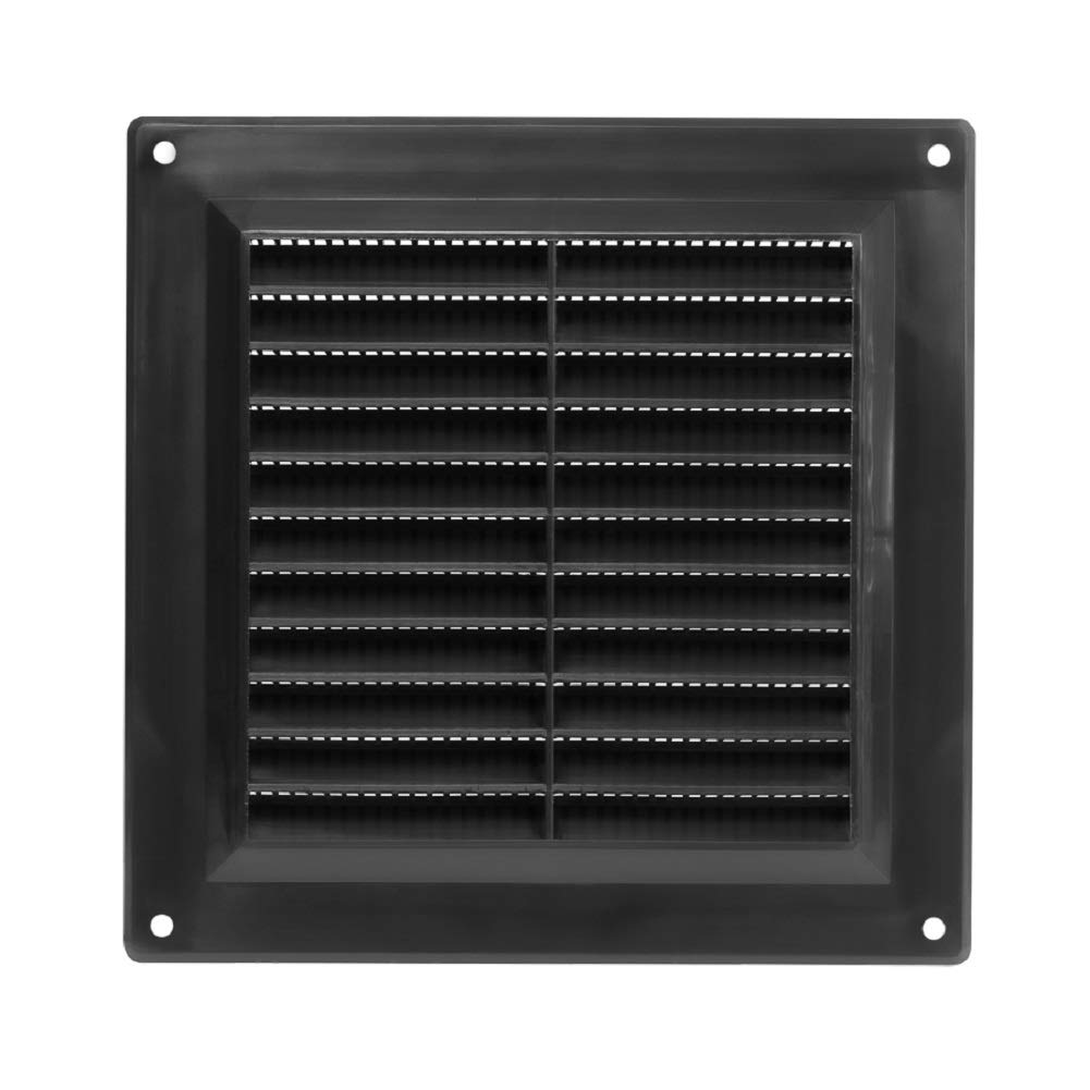Buy 150 x 150 mm Black Plastic Air Vent Cover HVAC Duct Vent Cap Online
