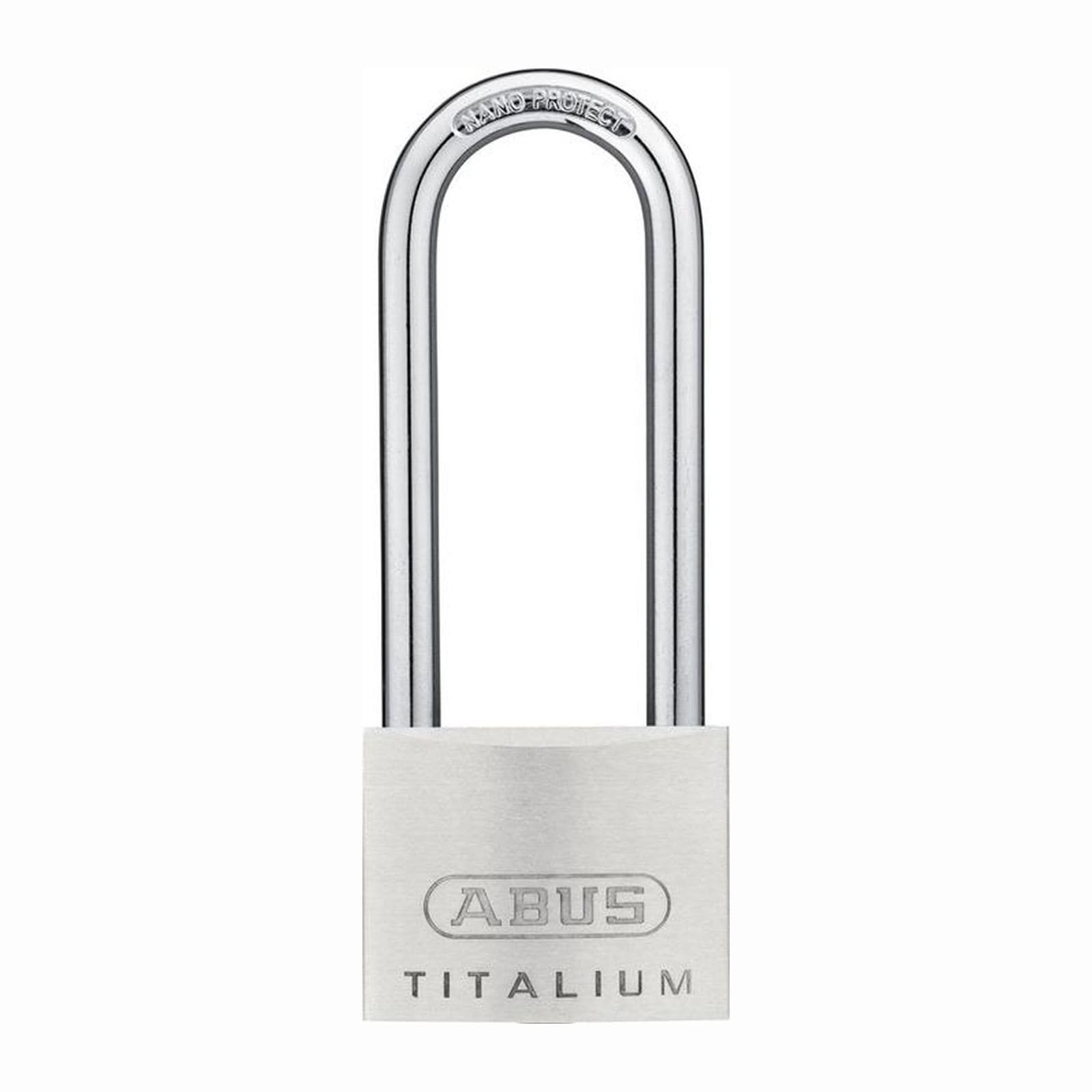 ABUS - Lucchetto per tenda cilindrica, 64TI/50HB80, corpo della serratura, larghezza 50 mm