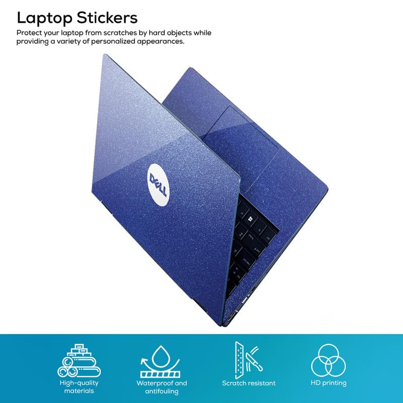 Image of Galaxsia DSGN 287 Full Body Laptop Skin Bubble-Free| Laminated & Removable | HD Quality Sticker for Laptops Upto 15.6 Inches Compatible with DELL