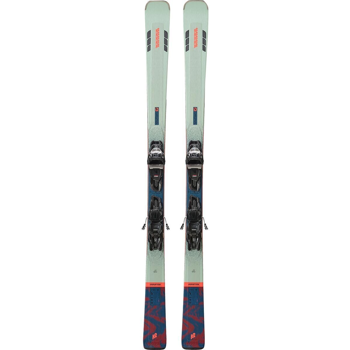 Amazon.com : K2 Disruption 78C Skis w/ Quikclik Free Bindings, 146