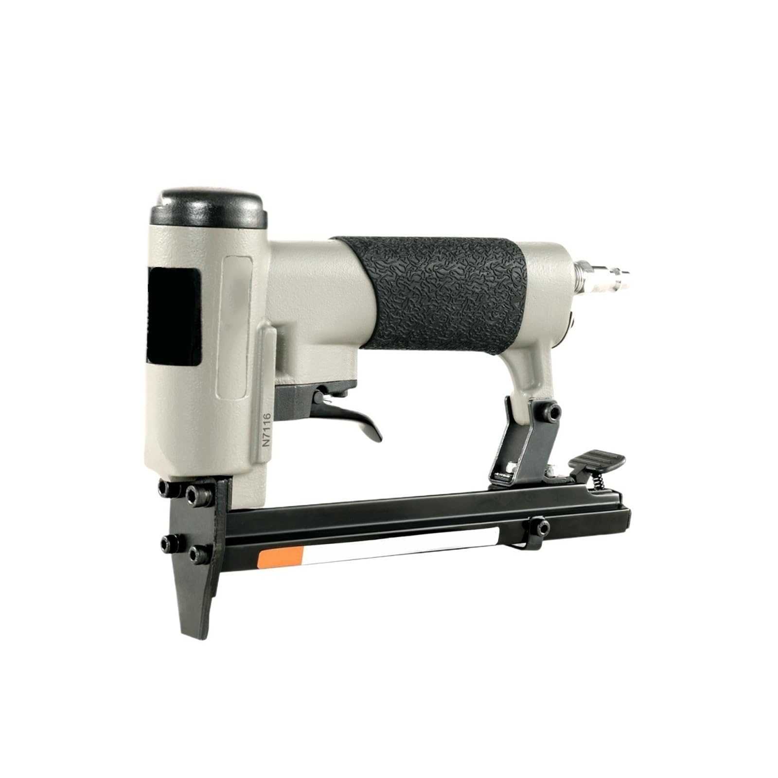 Pneumatic Power Nailer Decorative Tool N7116 22 Gauge 71 Series Pneumatic Upholstery Stapler Fits 9.0mm Crown 6-16mm Length Staples Use for Woodworking