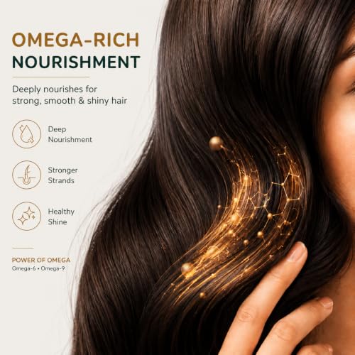 Image of 100% Pure Amla Seed Oil for Hair, Omega Rich Scalp & Hair Oil, 30ml
