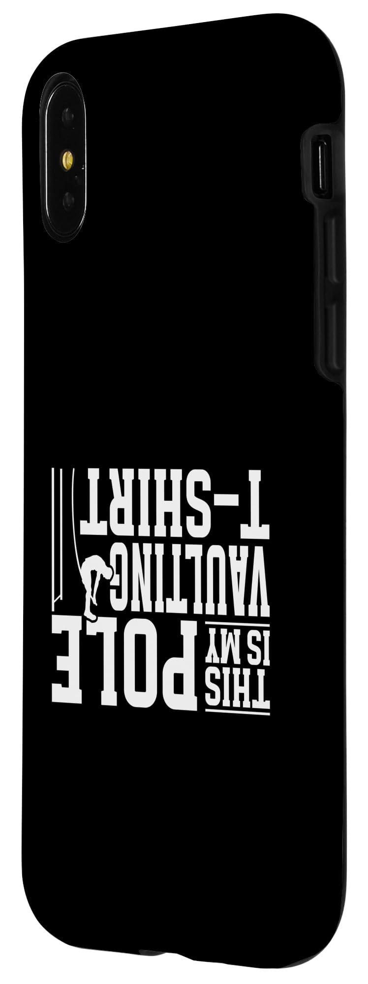 iPhone X/XS Pole Vault Track And Field Pole Vaulter Funny Pole Vaulting Case - Image 2