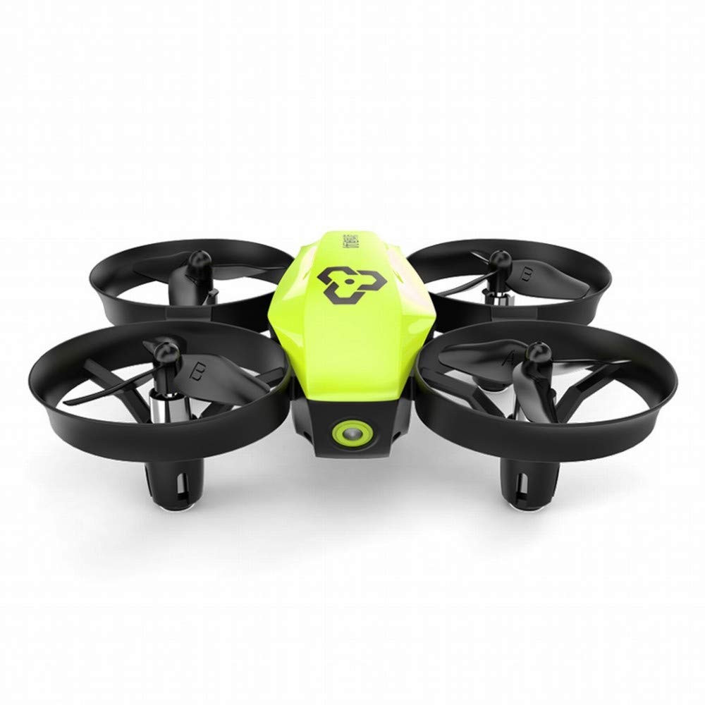Quadcopter mini drone MU con mando: juguete recargable perfecto como primer avión para niños