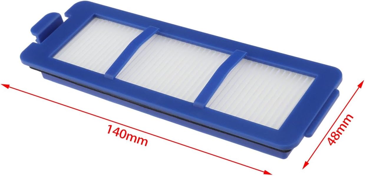 2Pcs Vacuum Cleaner Filters Dustproof Robot Filter Kit Washable and Replaceable Filters Compatible with Eufy Robovac G40/G40 Compatible with Hybrid+, 606-HPW