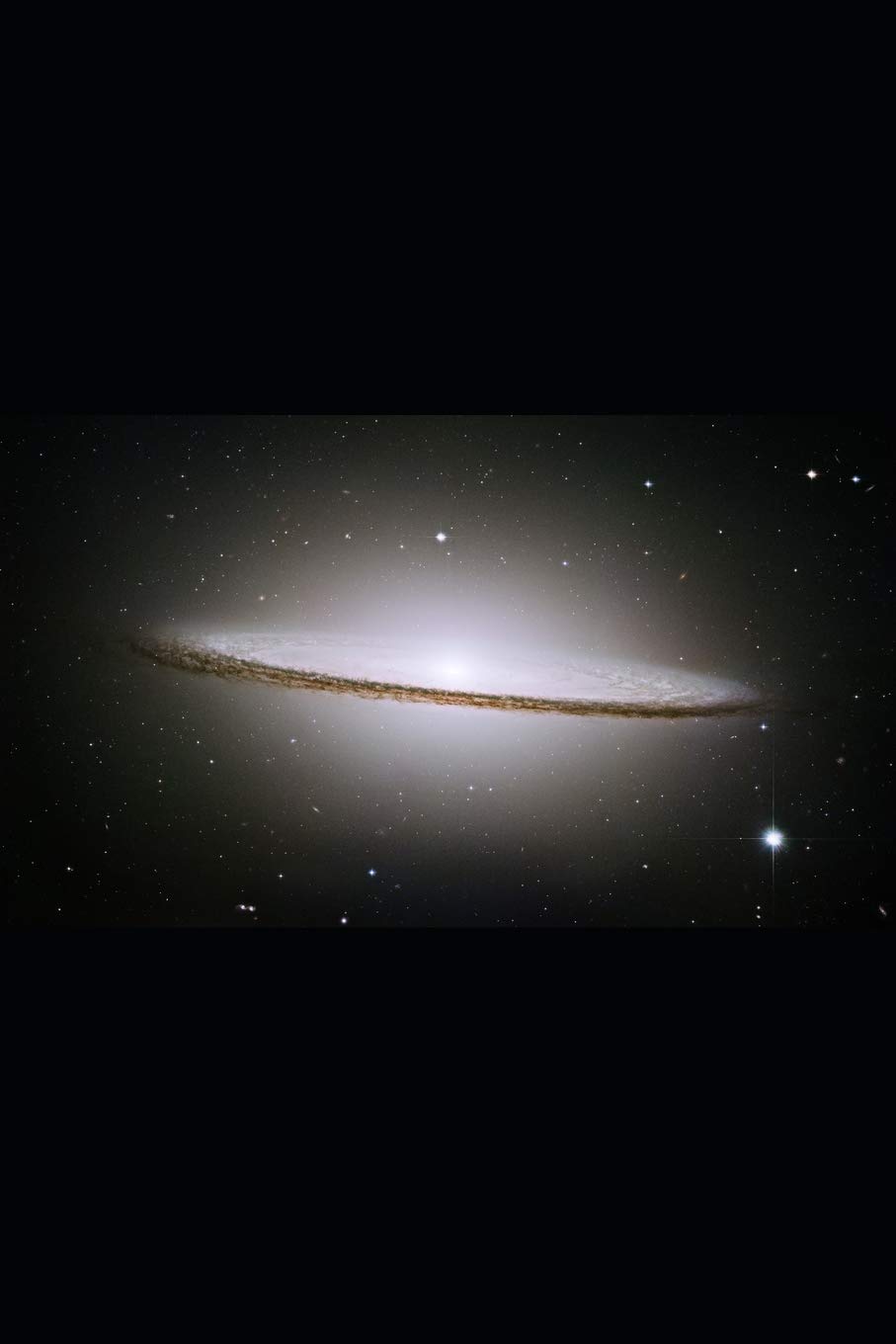 The Sombrero Galaxy Notebook -- 120 page blank lined journal