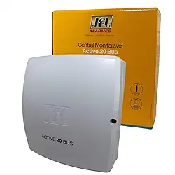 CENTRAL DE ALARME ACTIVE 20 BUS MONITORADA 32 ZONAS SEM FIO