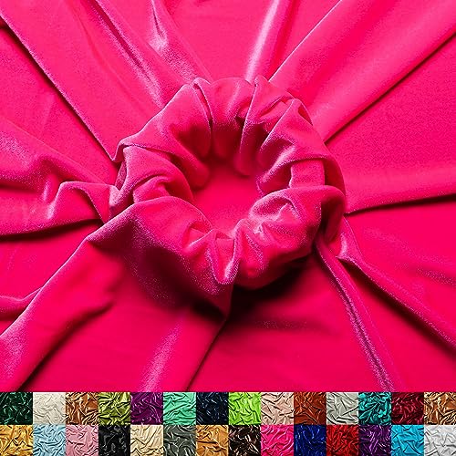 Ice Fabrics Stretch Velvet Fabric by The Yard - 60