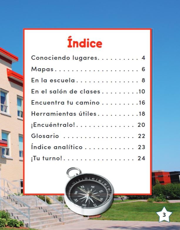 Andar por la escuela (Getting Around School) (Spanish Version) (Social Studies Readers : Content and Literacy) (Spanish Edition) - Image 3
