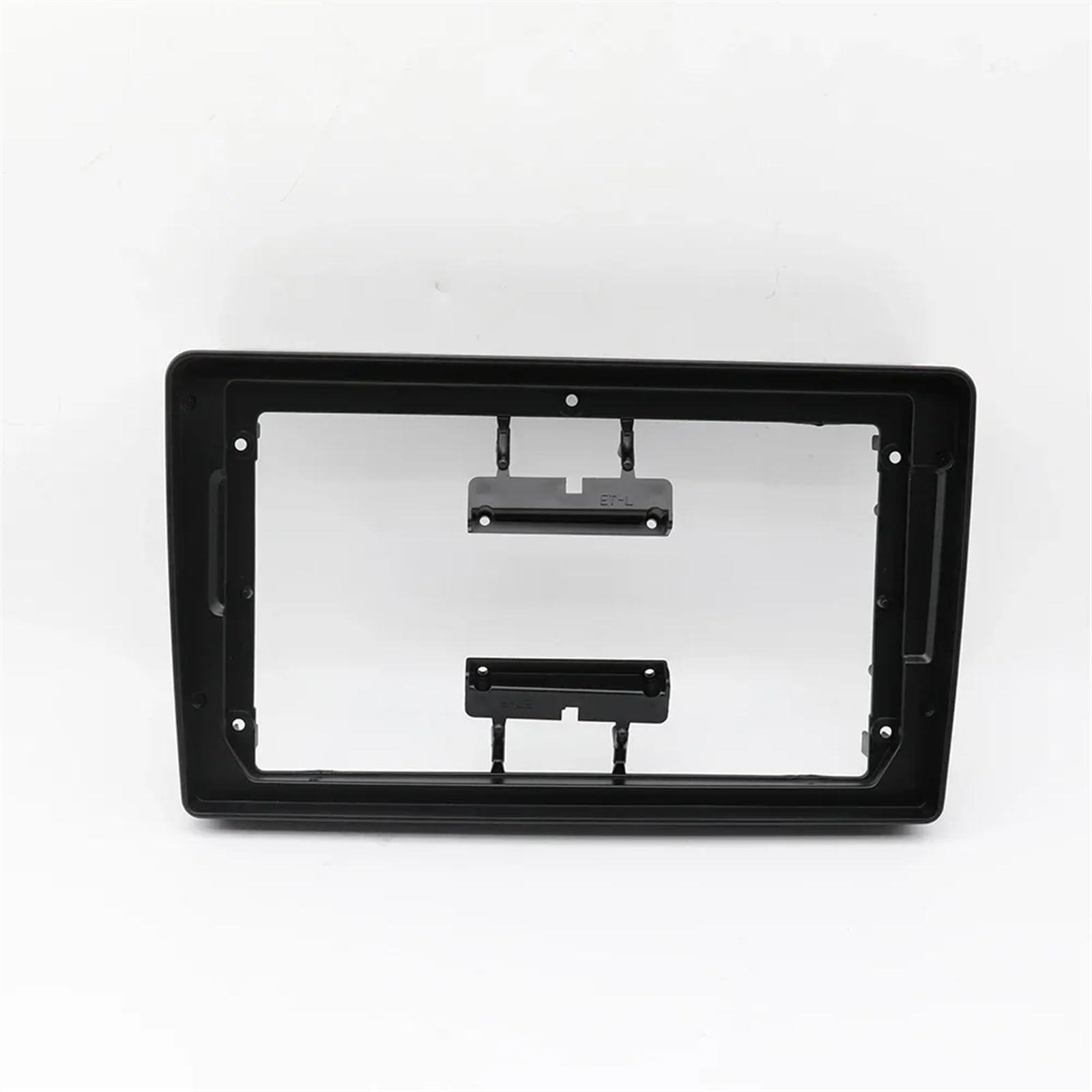Car Radio Stereo Dash 9 Inch Car Stereo 2 Din Head Unit Radio Kit Trim Panel Frame Double 2011+ Fit for Toyota ETIOS DVD Kit Durable(Frame,LHD)