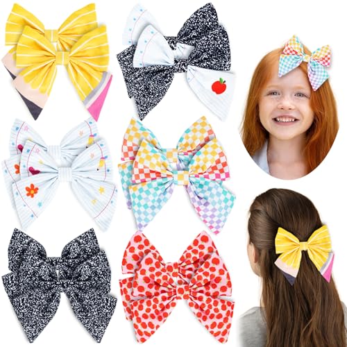 Marhpveua 12 Piezas Pinzas de Pelo para Regreso a Clases miniatura 1